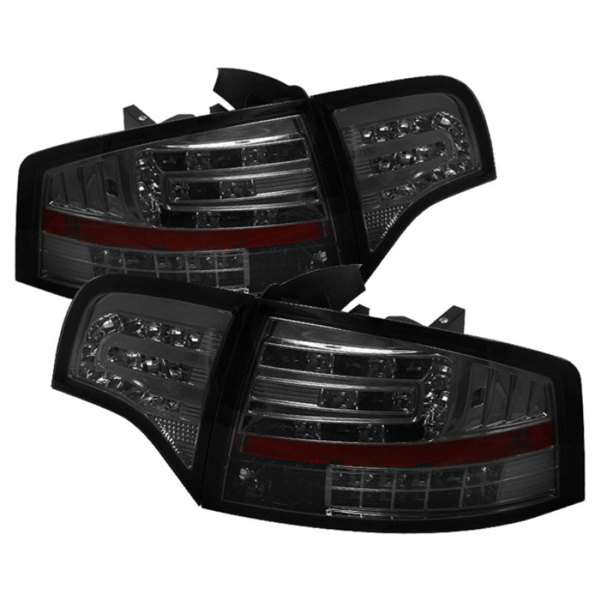 Picture of Spyder Audi A4 4Dr Does Not Fit Quattro Models 06-08 LED Tail Lights Smoke ALT-YD-AA406-G2-LED-SM