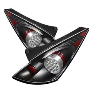 Picture of Spyder Nissan 350Z 03-05 LED Tail Lights Black ALT-YD-N350Z02-LED-BK