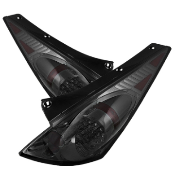 Picture of Spyder Nissan 350Z 03-05 LED Tail Lights Smoke ALT-YD-N350Z02-LED-SM