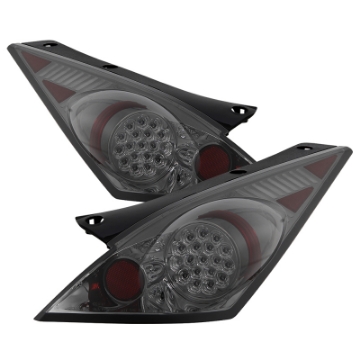Picture of Spyder Nissan 350Z 03-05 LED Tail Lights Smoke ALT-YD-N350Z02-LED-SM