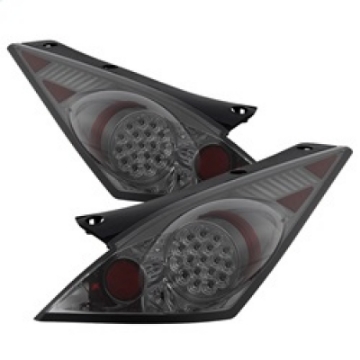 Picture of Spyder Nissan 350Z 03-05 LED Tail Lights Smoke ALT-YD-N350Z02-LED-SM