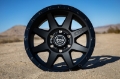 Picture of ICON Rebound 17x8-5 6x135 6mm Offset 5in BS 87-1mm Bore Double Black Wheel