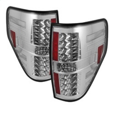 Picture of Spyder Ford F150 09-14 LED Tail Lights Chrome ALT-YD-FF15009-LED-C