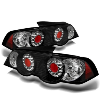 Picture of Spyder Acura RSX 02-04 LED Tail Lights Black ALT-YD-ARSX02-LED-BK