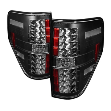Picture of Spyder Ford F150 09-14 LED Tail Lights Black ALT-YD-FF15009-LED-BK