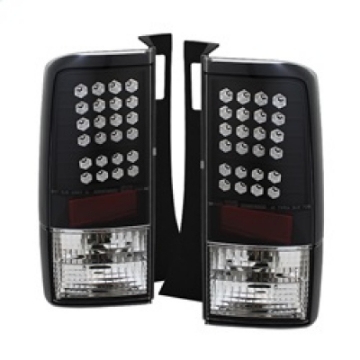 Picture of Spyder Scion XB 03-07 LED Tail Lights Black ALT-YD-TSXB03-LED-BK