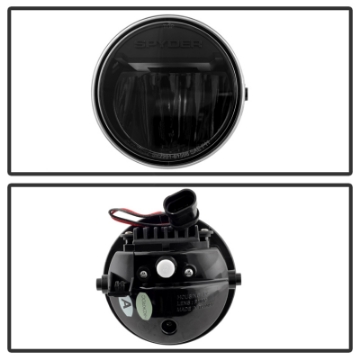 Picture of Spyder Ford F150 09-14 LED Fog Lights Black FL-YD-FF15009-LED-BK