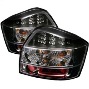 Picture of Spyder Audi A4 02-05 LED Tail Lights Black ALT-YD-AA402-LED-BK