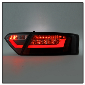 Picture of Spyder Audi A5 08-12 LED Tail Lights Black ALT-YD-AA508-LED-BK