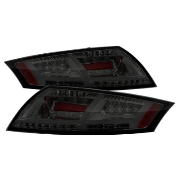 Picture of Spyder Audi TT 07-12 LED Tail Lights Smoke ALT-YD-ATT07-LED-SM