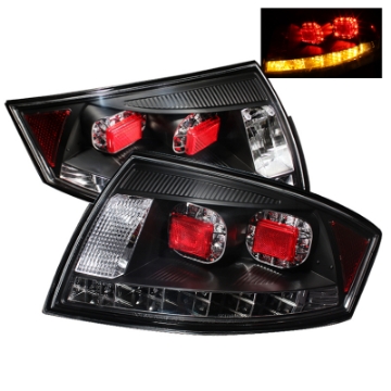 Picture of Spyder Audi TT 00-06 LED Tail Lights Black ALT-YD-ATT99-LED-BK
