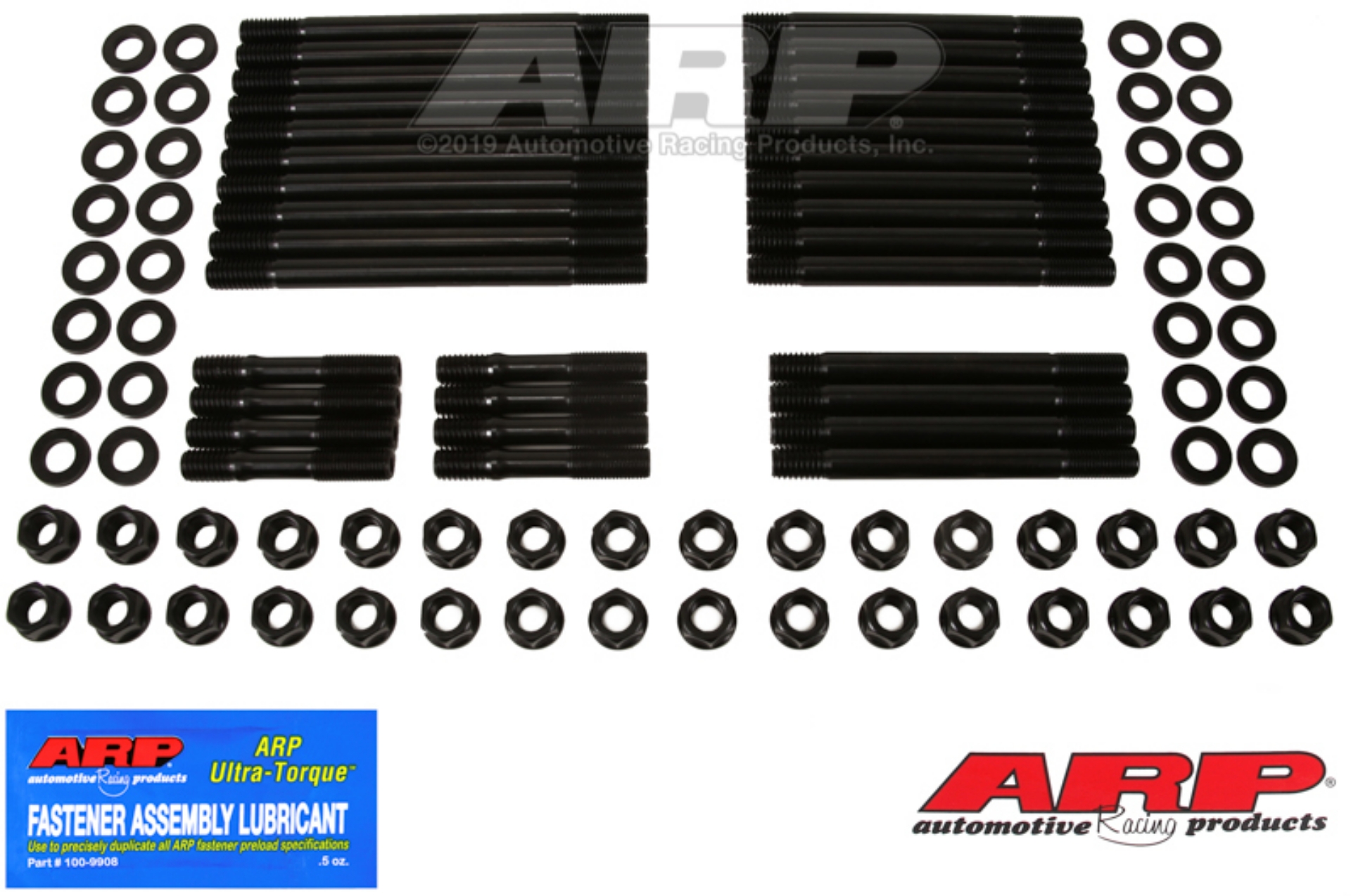 Picture of ARP Chevy Big Block MKIV w- Merlin Heads 10 long Exhaust Stud Undercut Hex Head Stud Kit