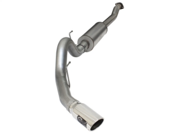 Picture of aFe MACHForce XP SS Exhaust 4in Cat-Back w- Polish Tip 2015 Ford F-150 EcoBoost V6 2-7-3-5Ltt