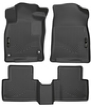 Picture of Husky Liners 2016 Honda Civic 4DR WeatherBeater Combo Black Floor Liners
