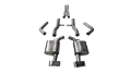 Picture of Corsa 2015-2023 Dodge Challenger SRT - Scat Pack - R-T 6-4L Polished Xtreme Cat-Back Exhaust