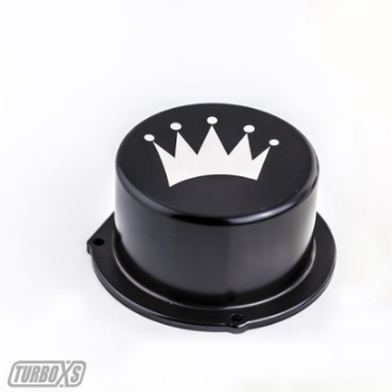 Picture of Turbo XS 15-16 Subaru WRX Billet Aluminum Vacuum Pump Cover - Black
