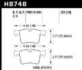 Picture of Hawk 13-14 BMW 328i-328i xDrive - 2014 428i-428i xDrive HP Plus Front Brake Pads