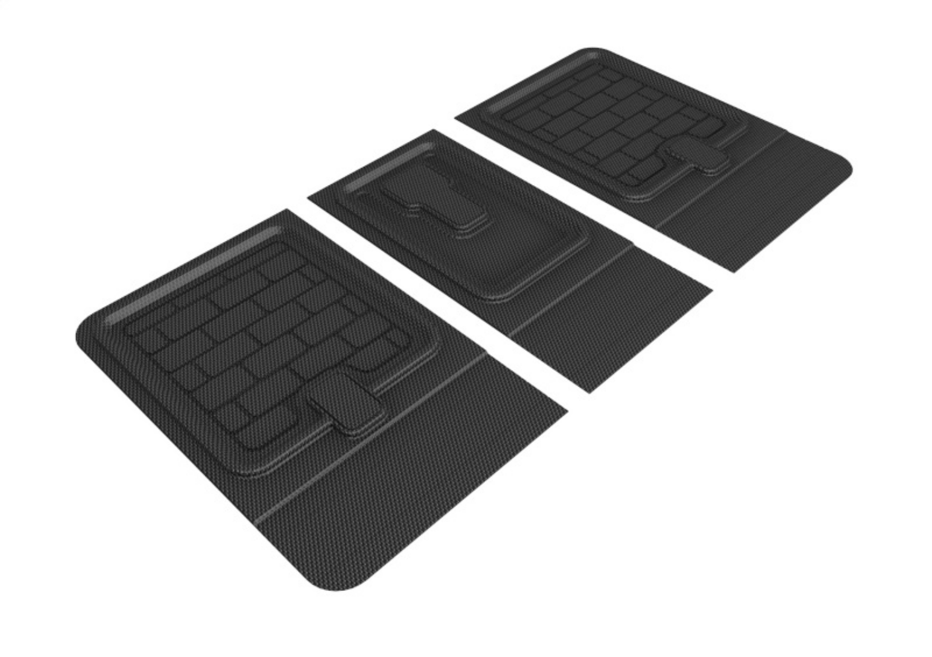 Picture of 3D MAXpider 20-23 Tesla Model Y 2nd Row Seatback Protector Kagu Cargo Liner - Black