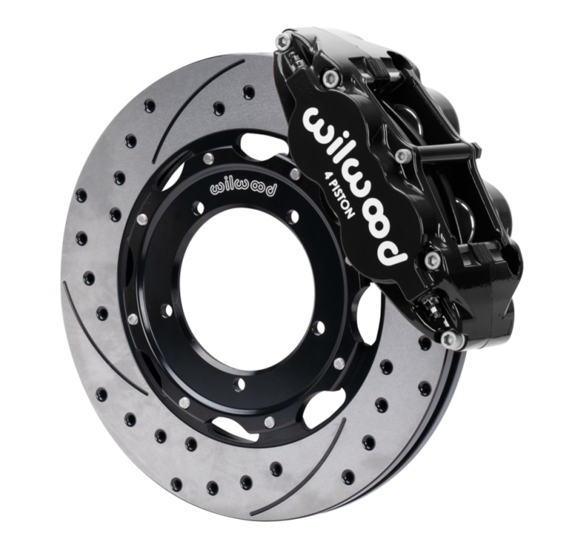 Picture of Wilwood 69-74 Porsche 911 Front Superlite Brake Kit 3in MT Drilled & Slotted Face - Black