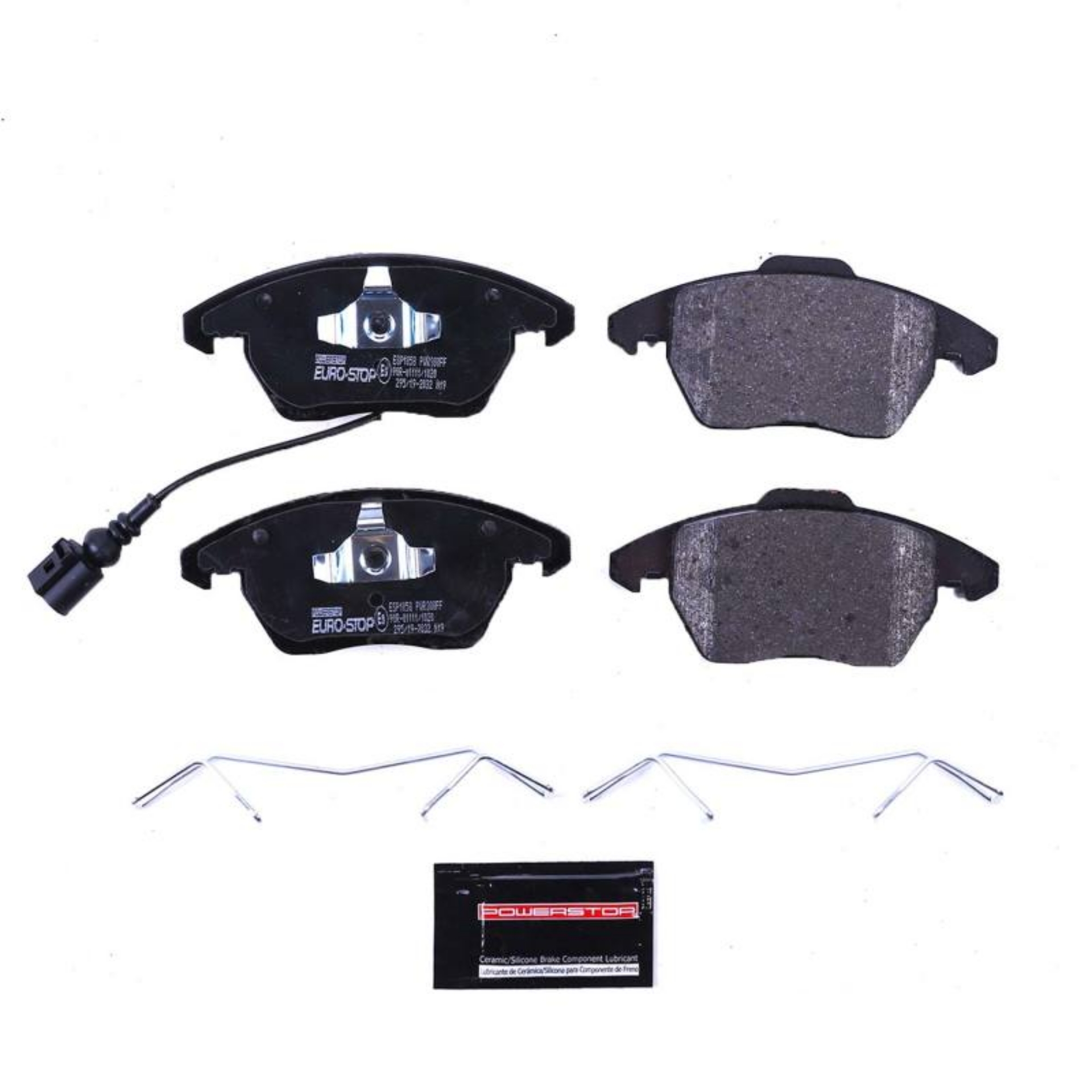 Picture of Power Stop 17-18 Volkswagen Tiguan Limited Euro-Stop ECE-R90 Rear Brake Pads