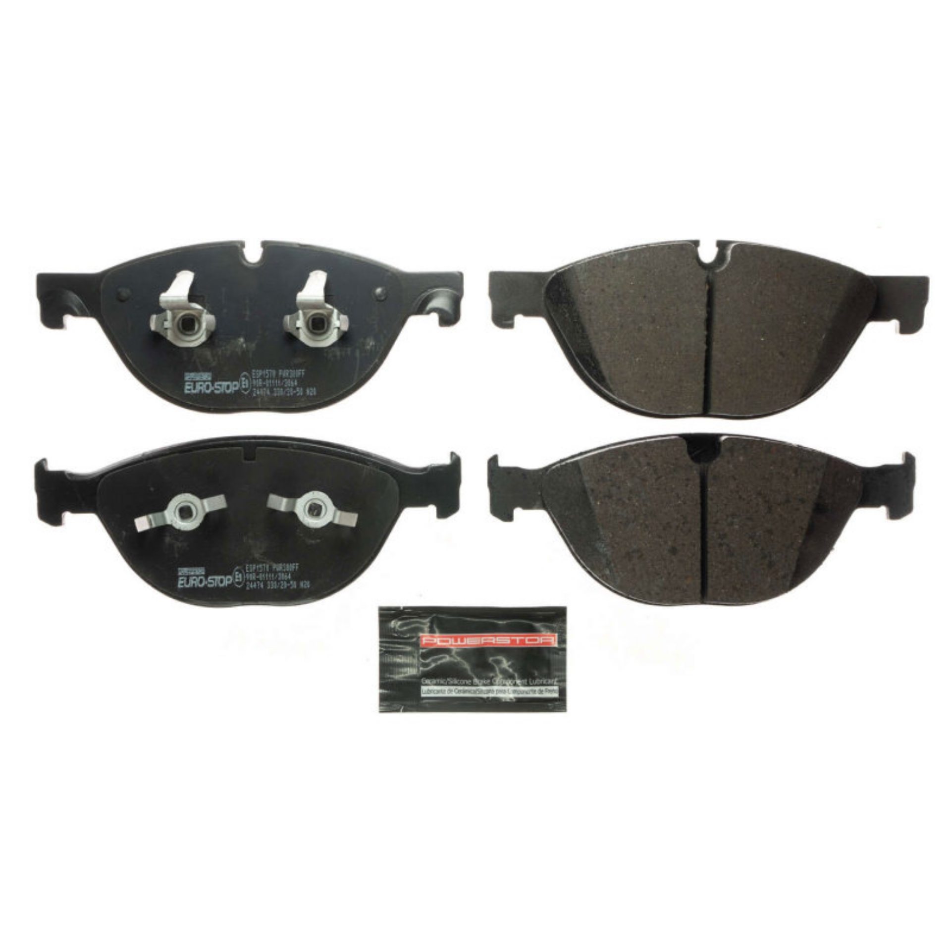 Picture of Power Stop 12-15 Jaguar XKR-S Euro-Stop ECE-R90 Front Brake Pads
