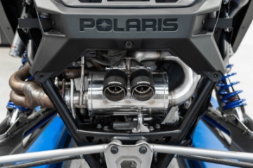 Picture of MBRP 22-23 Polaris RZR Pro R Single Slip-on Dual Outlet Performance Series