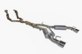 Picture of Kooks 16-23 Chevrolet Camaro SS- 17-23 ZL1 6-2L 2in Headers & Green Exhaust Kit w-Polished Dual Tips