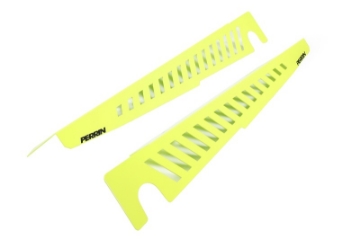 Picture of PERRIN 22-25 Subaru WRX Fender Shroud Set - Neon Yellow