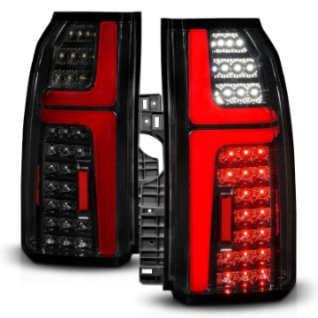 Picture of ANZO 15-20 Chevrolet Tahoe Sequential LED Tube Taillights Black
