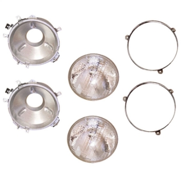 Picture of Omix Headlight Assemblies 72-86 Jeep CJ Models