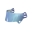 Picture of Bell SE07 Helmet Shield ML - Blue