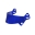 Picture of Bell SE077 Helmet Shield - Blue