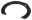 Picture of RockJock JL-JT Front Coil Spring Shim Axle Side 3-16in Thick