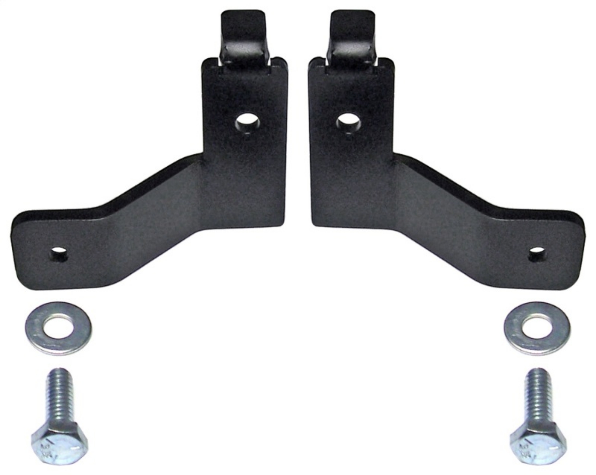 Picture of RockJock JK Brake Line Relocation Bracket Kit Front