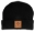 Picture of RockJock Beanie Black w- Leather Patch RJ Logo One Size Fits All