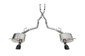 Picture of Corsa 2011-2025 Dodge Durango Xtreme 2-5in Cat-Back Dual Rear Exit w- Single 4-5in Black PVD Tips