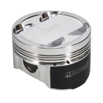 Picture of Manley 03-06 Evo 8-9 7 Bolt 4G63T 85-5mm +0-5mm Over Bore 8-5:1 Dish Pistons w- Rings