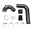 Picture of Wehrli 03-07 Dodge 5-9L Cummins 3-5in Intake Horn & Driver Side Intercooler Pipe Kit - Fluor Green