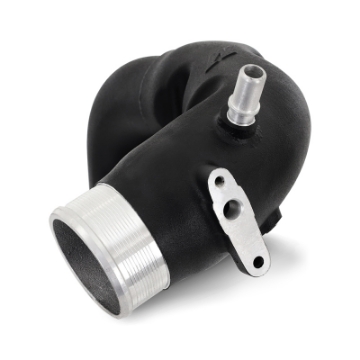 Picture of Mishimoto 2021+ Ford Bronco 2-7L High-Mount Intercooler Pipe Upgrade Kit - Wrinkle Black