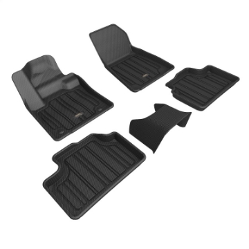 Picture of 3D MAXpider 2023+ Volvo C40 Recharge Elitect Floor Mat- Black R1 R2 R3