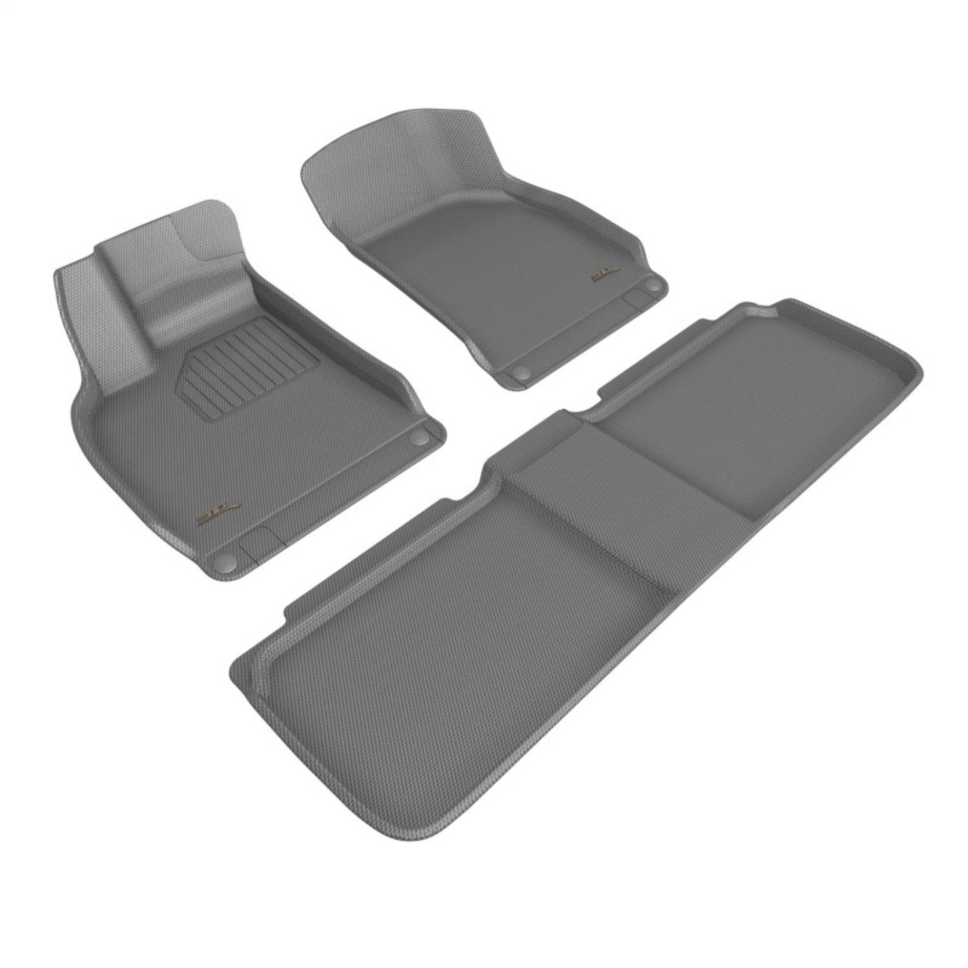 Picture of 3D Maxpider 22-23 Lucid Air Kagu Floor Mat- Gray R1 R2