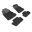Picture of 3D MAXpider 09-15 Lexus Is Kagu Floor Mat- Black R1 R2
