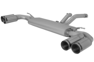 Picture of Remus 2010 Porsche Cayenne II Turbo 958 Not For Facelift 958-2 4-8L V8 Turbo Axle Back Exhaust