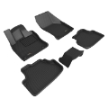 Picture of 3D Maxpider 21-23 Volkswagen Golf Gti-Golf R Kagu Floor Mat- Black R1 R2