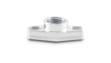 Picture of Vibrant 1-2in NPT Female 1-5in to 1-75in Bolt Hole Oil Drain Flange w-Crowfoot