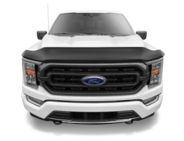 Picture of AVS 21-22 Ford F-150 Excl- Tremor-Raptor High Profile Bugflector II Hood Shield - Smoke