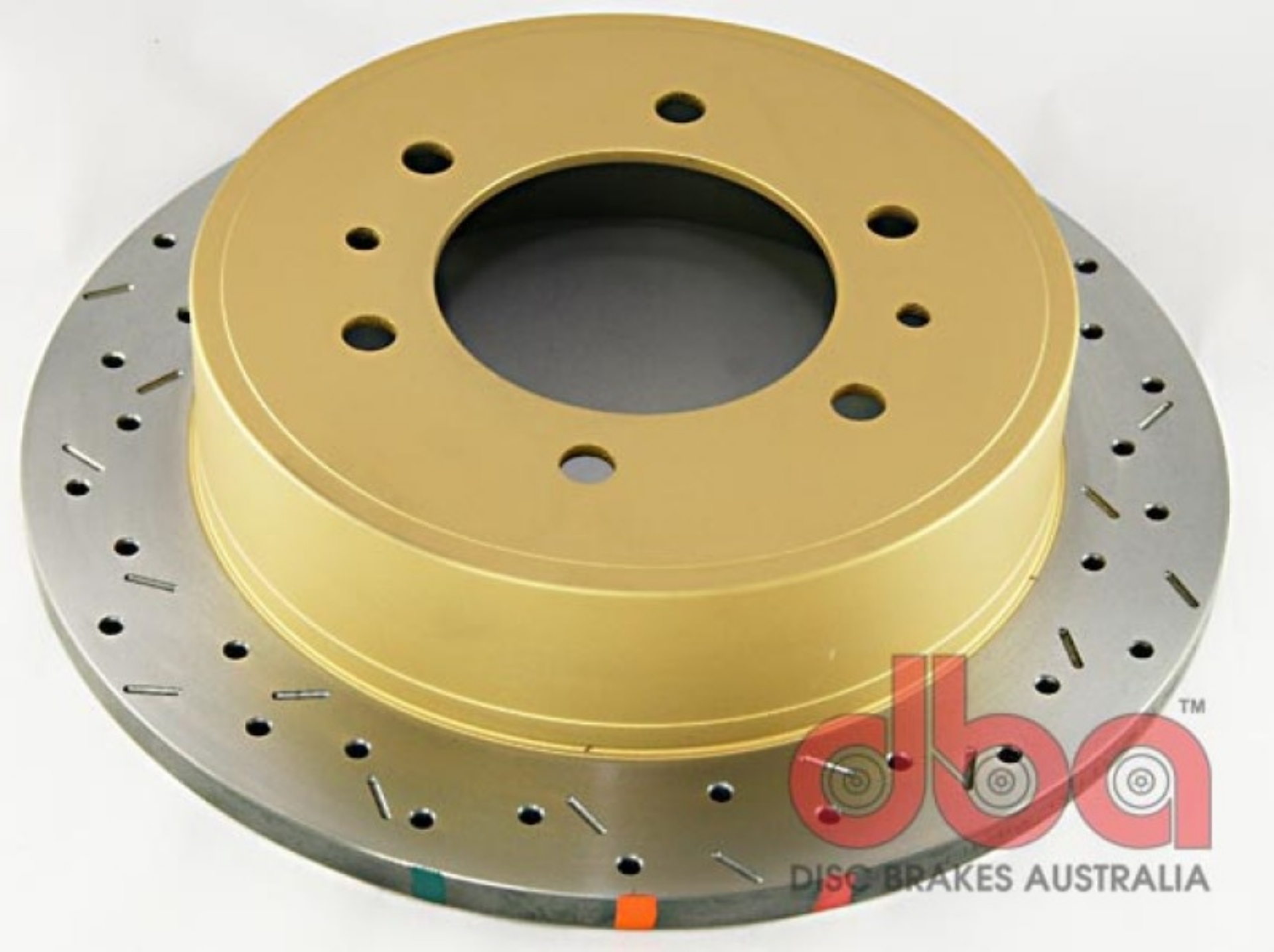 Picture of DBA 06-10 Hummer H3 Rear 4000 Series Drilled & Slotted Rotor
