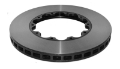 Picture of DBA 12-15 Lotus Exige Front 5000 Series Slotted Ring