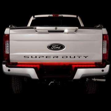 Picture of Putco 17-19 Ford Super Duty 60in Red Blade LED Light Bar w- Direct fit Quick-Connect Harness