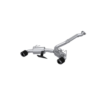 Picture of MBRP 2023 Toyota Corolla GR 1-6L T304 SS 3in Cat-Back Dual Split Rear w- Carbon Fiber Tips